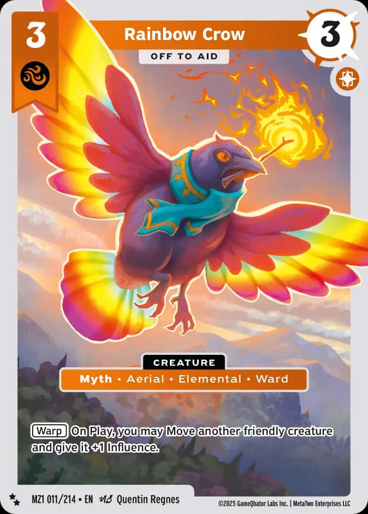 Rainbow Crow