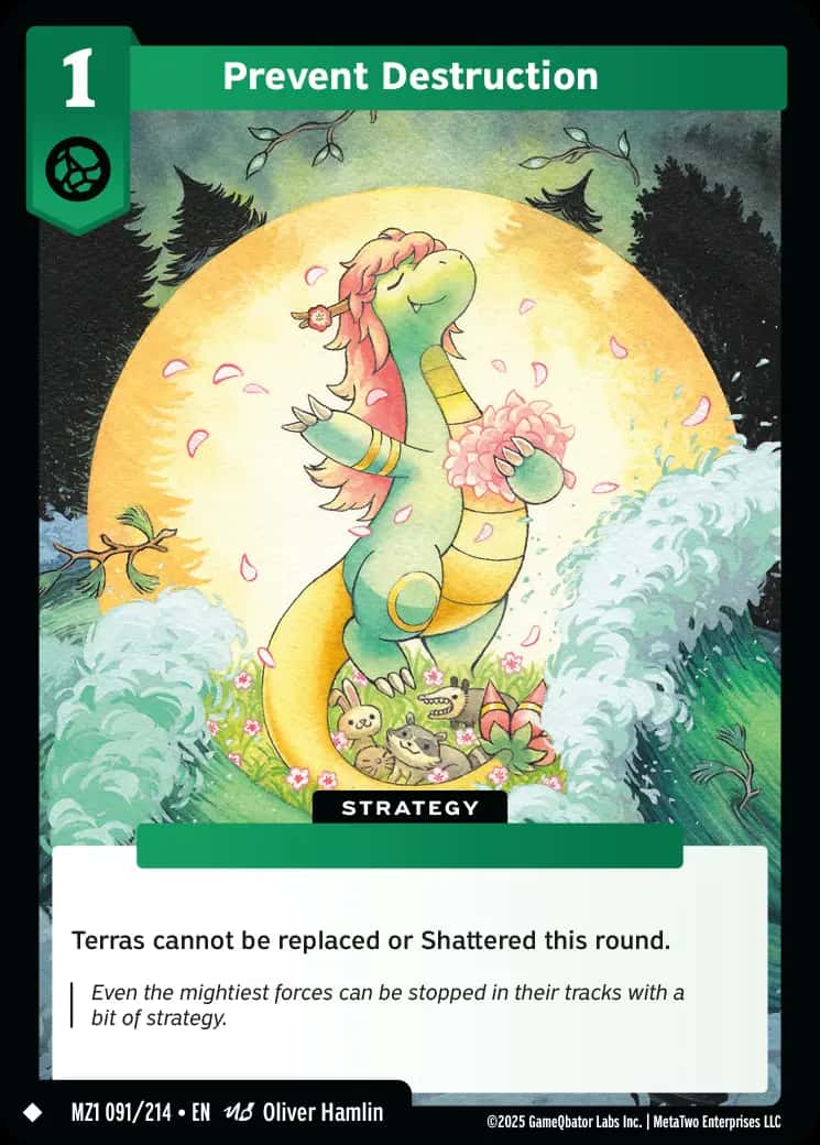 Prevent Destruction