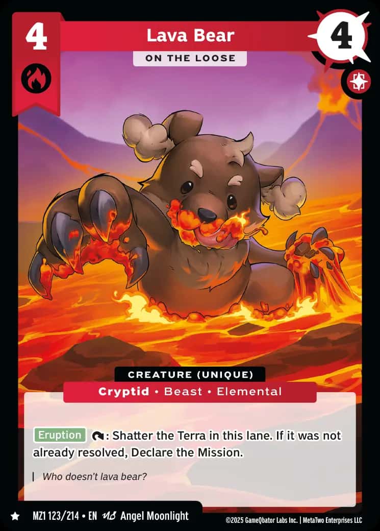 Lava Bear