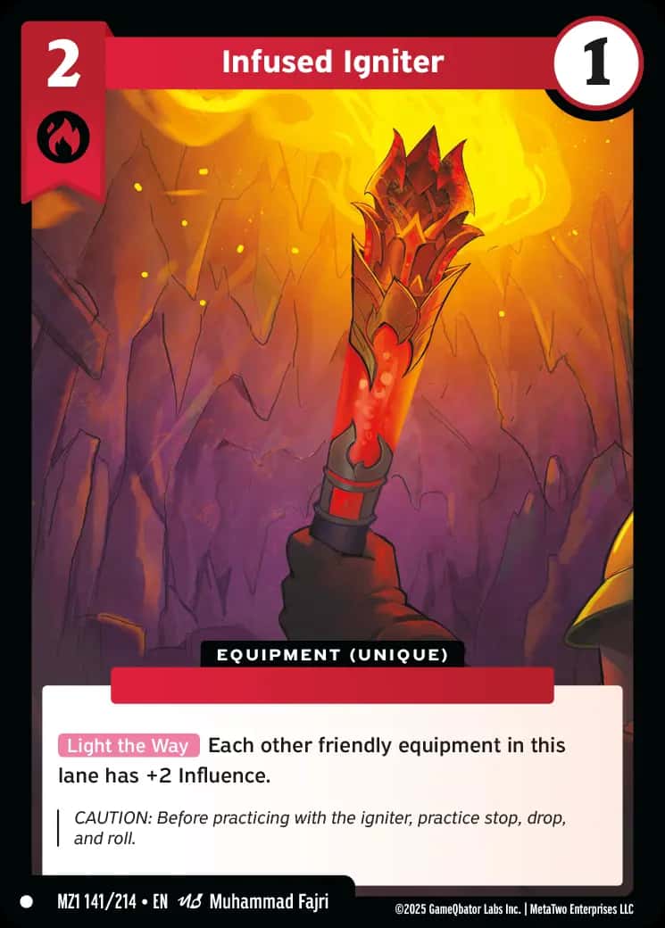 Infused Igniter