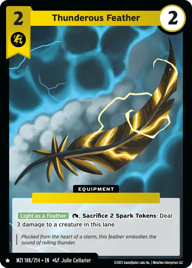 Thunderous Feather
