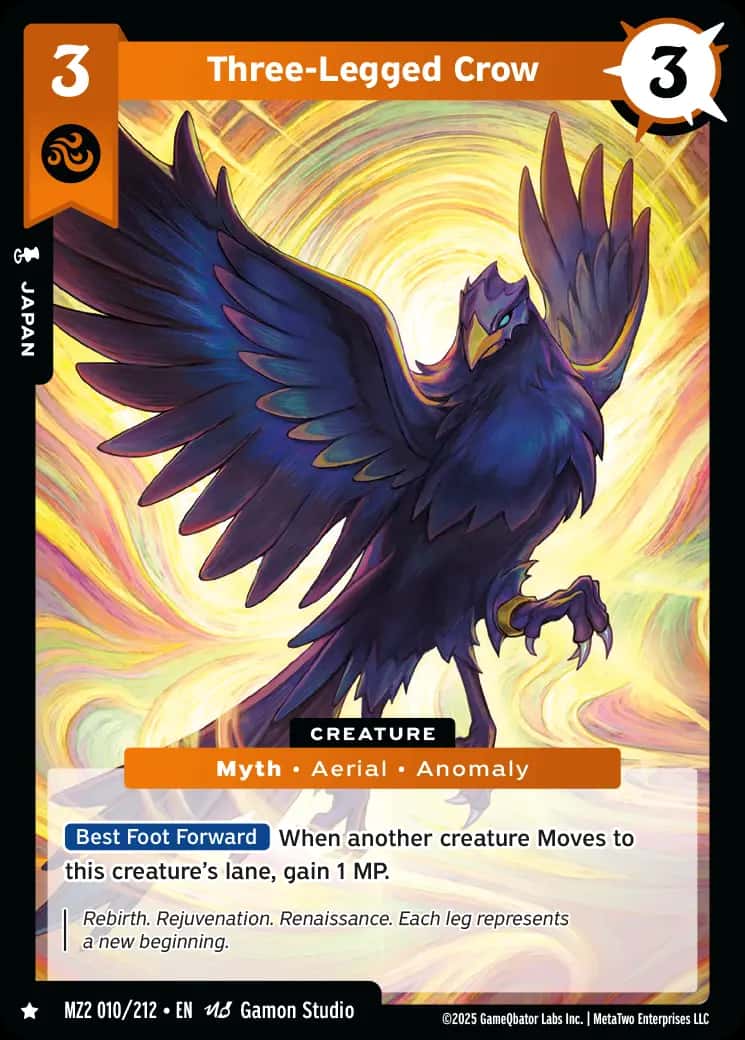 Three-Legged Crow