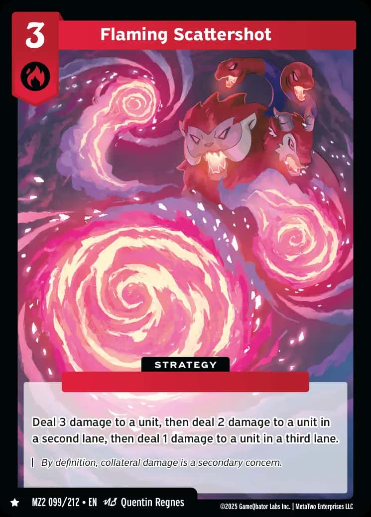 Flaming Scattershot