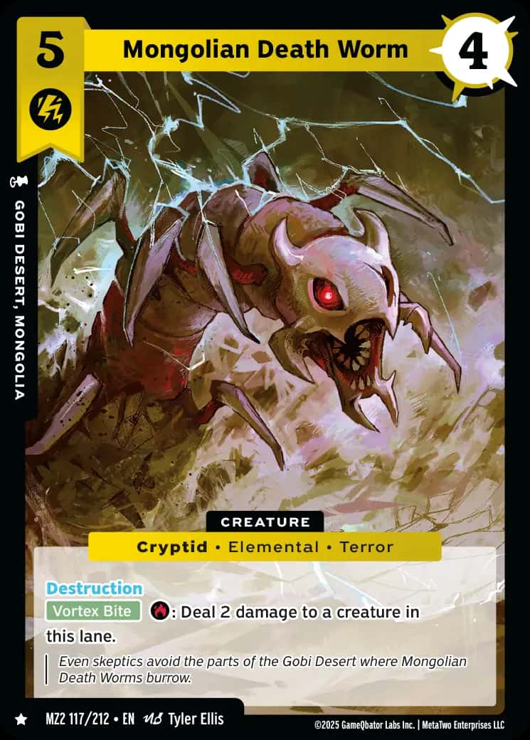 Mongolian Death Worm