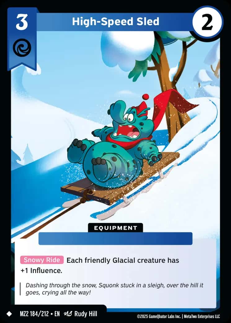 High-Speed Sled