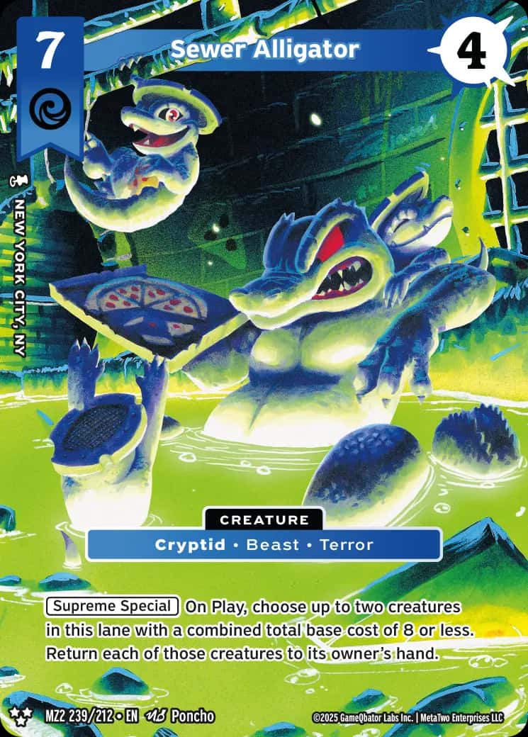 Sewer Alligator
