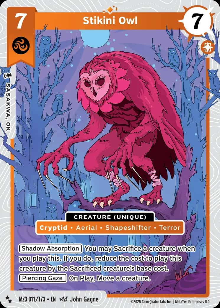 Stikini Owl