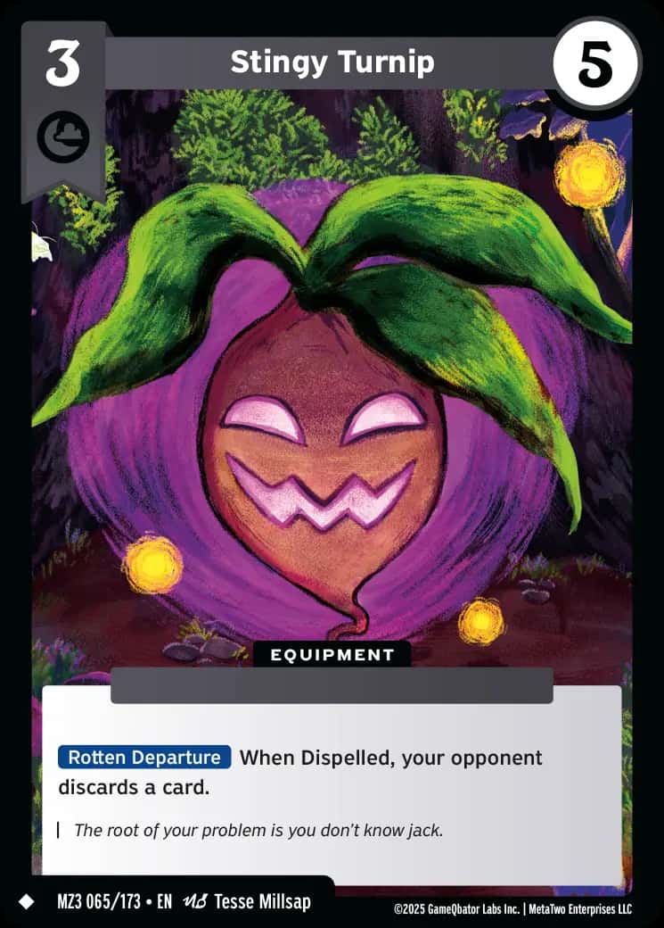 Stingy Turnip