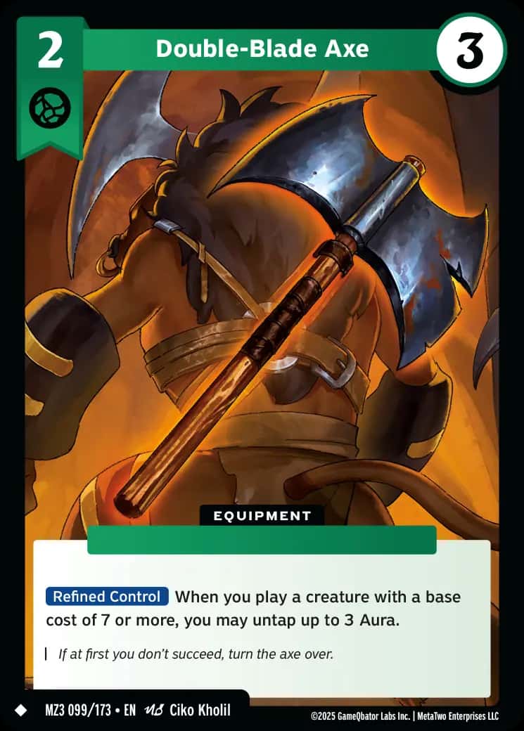 Double-Blade Axe