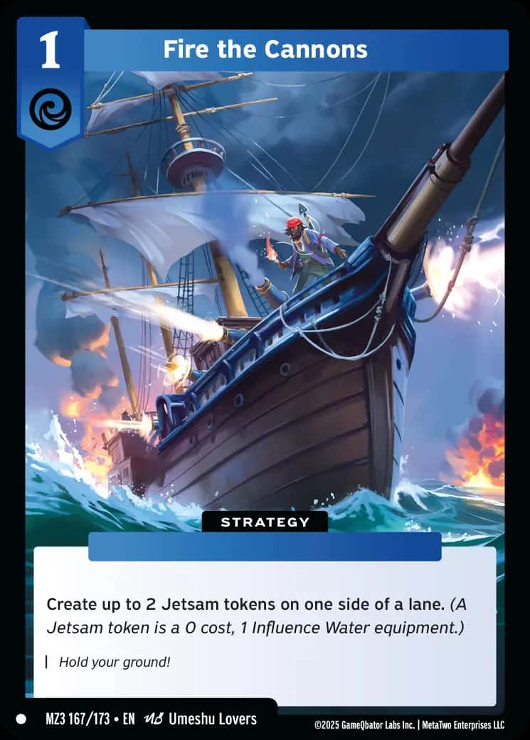 Fire the Cannons