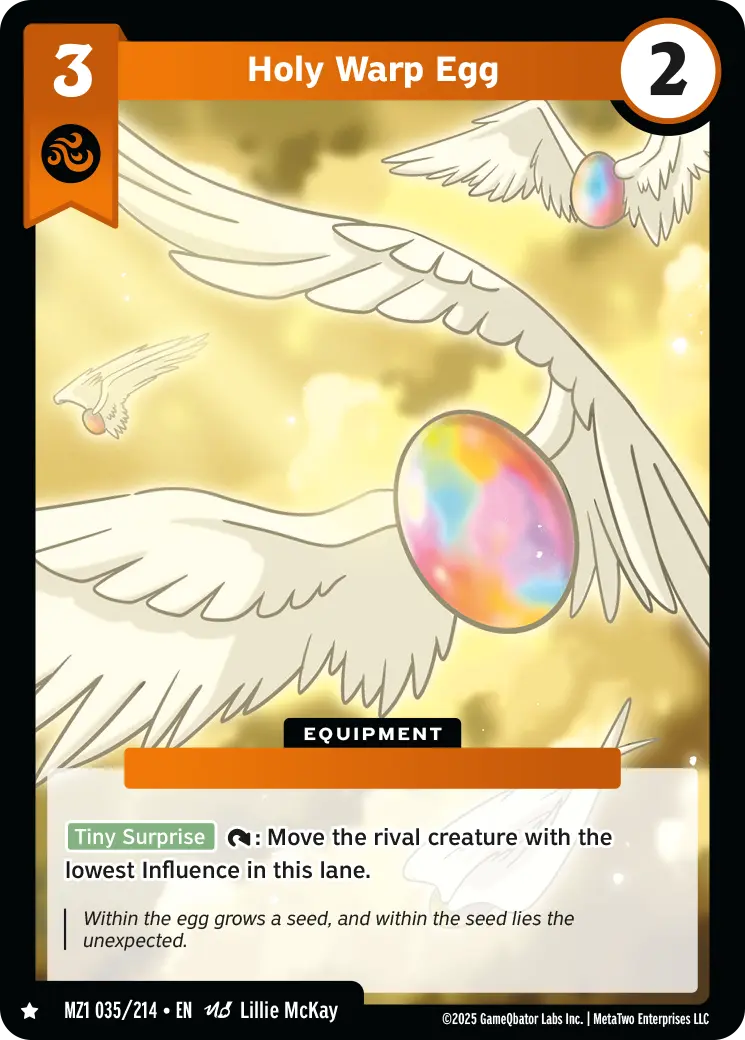 Holy Warp Egg