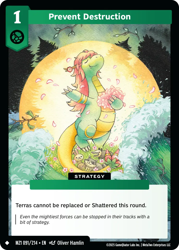 Prevent Destruction