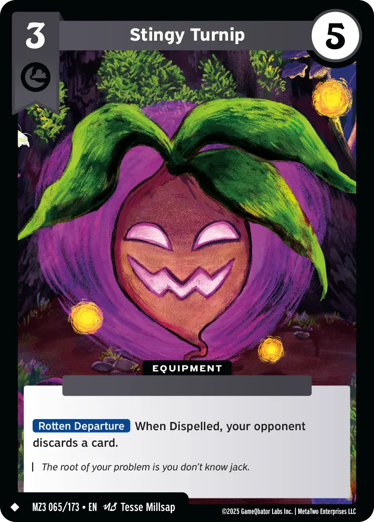 Stingy Turnip