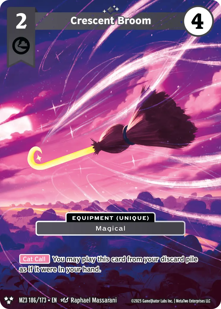 Crescent Broom