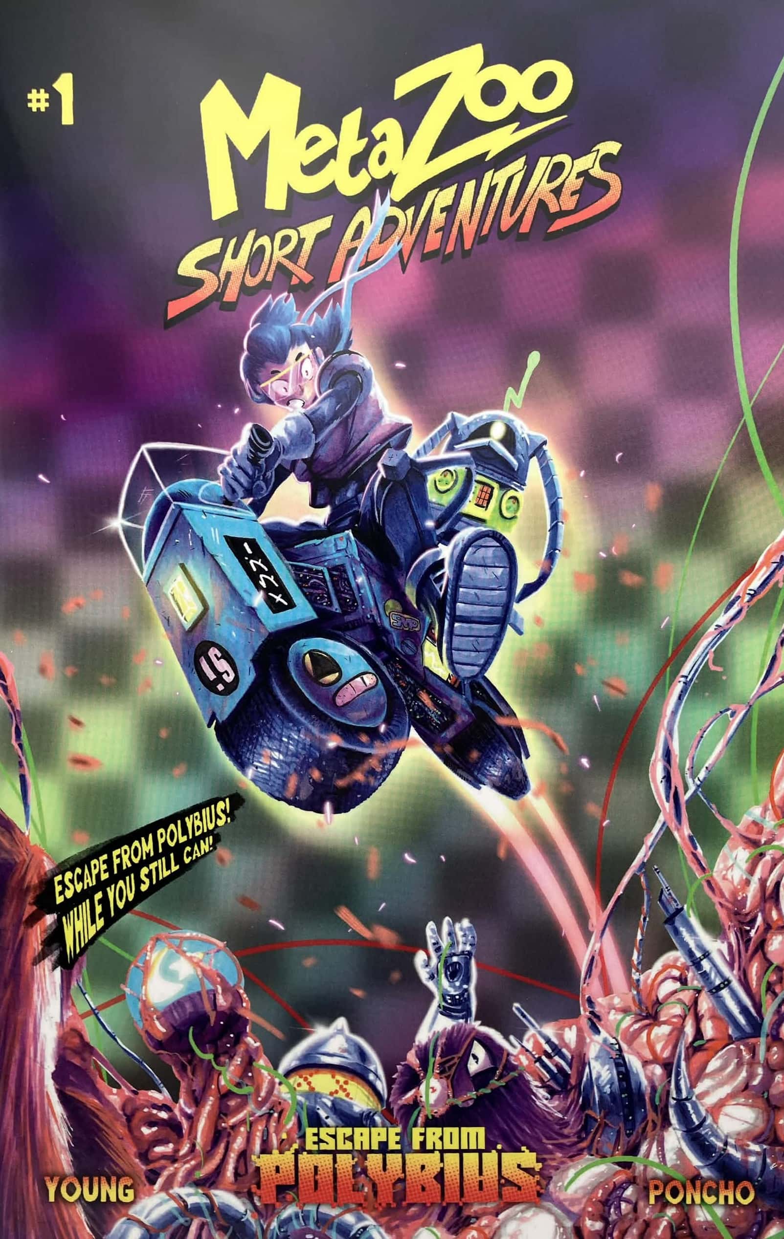MetaZoo Short Adventures #1: Escape From Polybius Limited Edition Comic Book