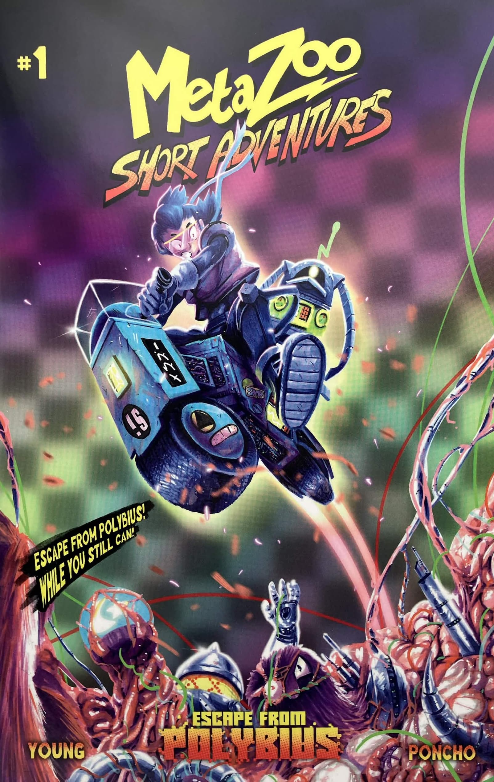 MetaZoo Short Adventures #1: Escape From Polybius Limited Edition Comic Book