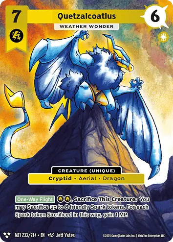 Alternate Art rarity card example