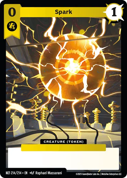 Token card example