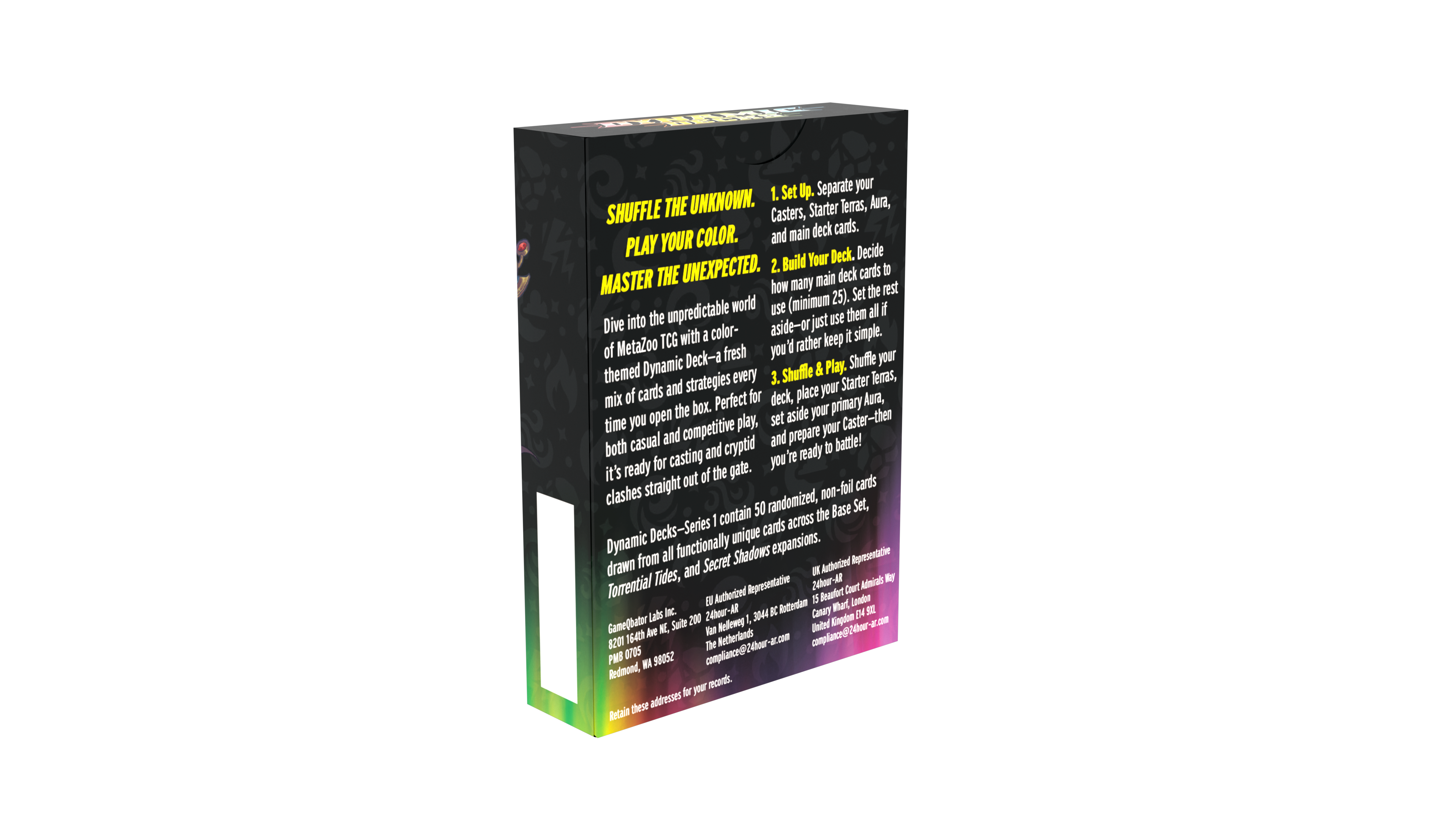 Dynamic Deck rules reference 2